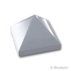 スロープ ピラミッド 45° 1 x 1 x 2/3：[Flat Silver / フラットシルバー]