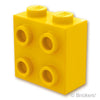 ブロック 1 x 2 x 1 2/3 - 1面スタッド：[Yellow / イエロー]