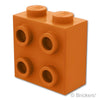 ブロック 1 x 2 x 1 2/3 - 1面スタッド：[Dark Orange / ダークオレンジ]