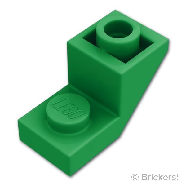 LEGO® パーツ 6584420 スロープ インバート 45° 2 x 1 2/3 - カットアウト：[Green / グリーン] 2310-028 