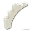 アーチ ハーフ 1 x 5 x 4 - 弓：[White / ホワイト]
