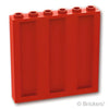 パネル 1 x 6 x 5 - 波形：[Red / レッド]