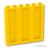 パネル 1 x 6 x 5 - 波形：[Yellow / イエロー]