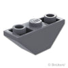 スロープ インバート ダブル 45° 3 x 1：[Dark Bluish Gray / ダークグレー]