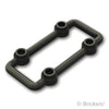 バー 1 x 6 x 3 - 4スタッド：[Black / ブラック]