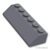 スロープ 45° 2 x 6：[Dark Bluish Gray / ダークグレー]