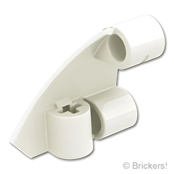LEGO® パーツ 6513888 テクニック パネル カーブ #09 - 3 x 3 テーパー 左：[White / ホワイト] 2395-001 