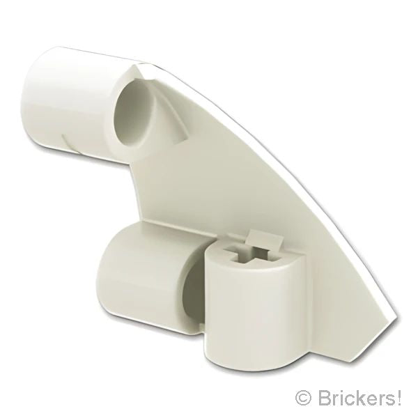 LEGO® パーツ 6513890 テクニック パネル カーブ #10 - 3 x 3 テーパー 右：[White / ホワイト] 2403-001 