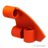 テクニック パネル カーブ #10 - 3 x 3 テーパー 右：[Reddish Orange / レディッシュオレンジ ]