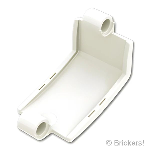 LEGO® パーツ 6133244/6268001 テクニック パネル カーブ 3 x 5 x 3：[White / ホワイト] 24116-001 