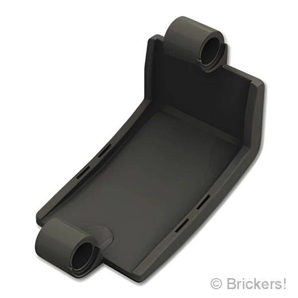 LEGO® パーツ 6133246/6268012 テクニック パネル カーブ 3 x 5 x 3：[Black / ブラック] 24116-026 