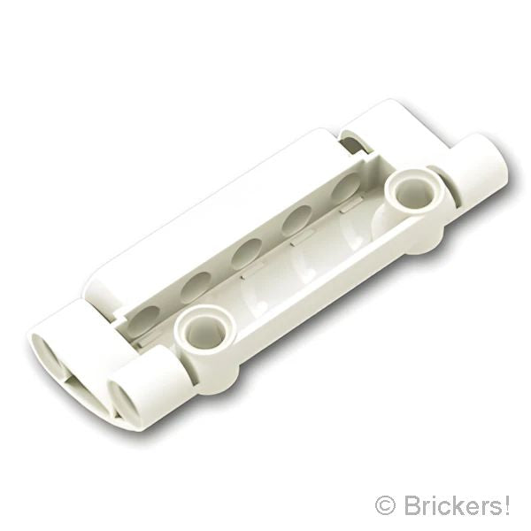 LEGO® パーツ 6246996 テクニック パネル カーブ 7 x 3 - 2ピンホール：[White / ホワイト] 24119-001 