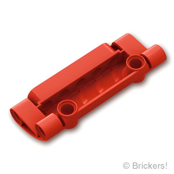 LEGO® パーツ 6227232 テクニック パネル カーブ 7 x 3 - 2ピンホール：[Red / レッド] 24119-021 