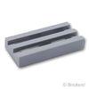 タイル 1 x 2 - グリル：[Light Bluish Gray / グレー]