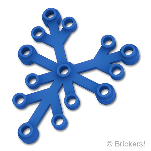 LEGO® パーツ 6443504 植物の葉 6 x 5：[Blue / ブルー] 2417-023 の商品ページ｜レゴ®パーツ バラ売りのブリッカーズ