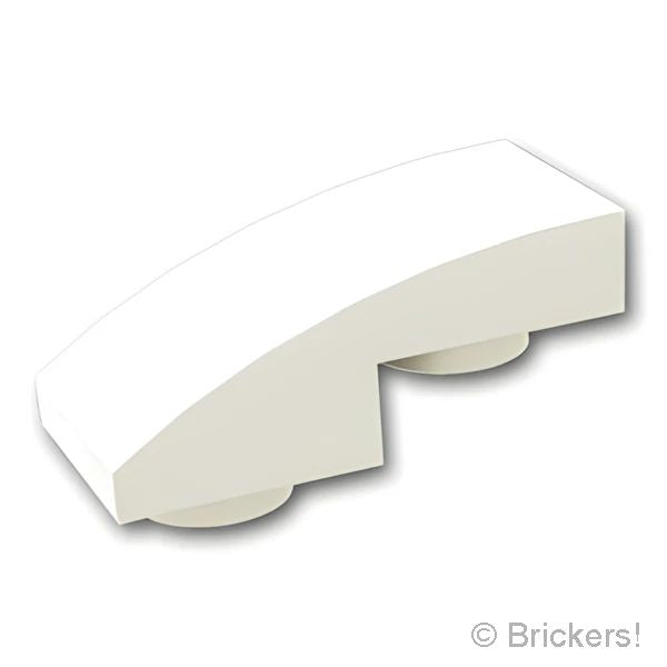 LEGO® パーツ 6172927 スロープ インバート カーブ 2 x 1 x 2/3：[White / ホワイト] 24201-001 