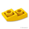 スロープ インバート カーブ 2 x 1 x 2/3：[Yellow / イエロー]