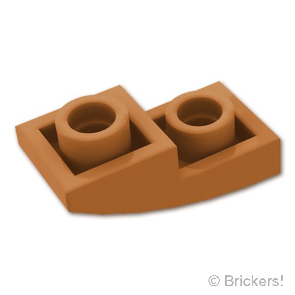 LEGO® パーツ 6451484/6535876 スロープ インバート カーブ 2 x 1 x 2/3：[Md,Nougat / ミディアムヌガー] 24201-137 