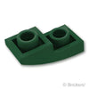 スロープ インバート カーブ 2 x 1 x 2/3：[Dark Green / ダークグリーン]