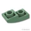 スロープ インバート カーブ 2 x 1 x 2/3：[Sand Green / サンドグリーン]