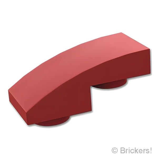 LEGO® パーツ 6219655 スロープ インバート カーブ 2 x 1 x 2/3：[Dark Red / ダークレッド] 24201-154 