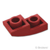 スロープ インバート カーブ 2 x 1 x 2/3：[Dark Red / ダークレッド]