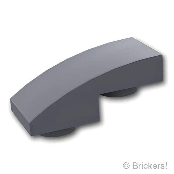 LEGO® パーツ 6215212 スロープ インバート カーブ 2 x 1 x 2/3：[Dark Bluish Gray / ダークグレー] 24201-199 