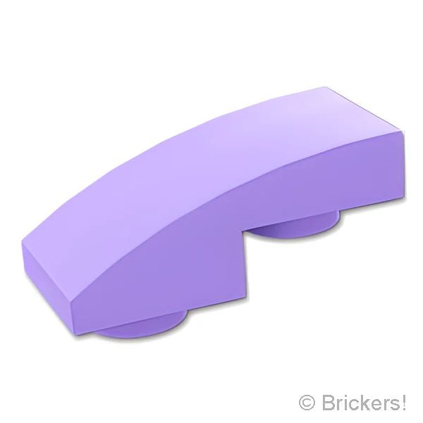 LEGO® パーツ 6474988 スロープ インバート カーブ 2 x 1 x 2/3：[Lavender / ラベンダー] 24201-325 