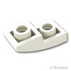 スロープ インバート カーブ 2 x 1 x 2/3  - マイティ・ソーのヤギ：[White / ホワイト]