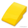 スロープ カーブ 3 x 2：[Yellow / イエロー]