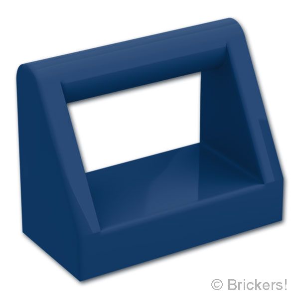 LEGO® パーツ 6097457/6554199 タイル 1 x 2 - バーハンドル：[Dark Blue / ダークブルー] 2432-140 
