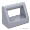タイル 1 x 2 - バーハンドル：[Light Bluish Gray / グレー]