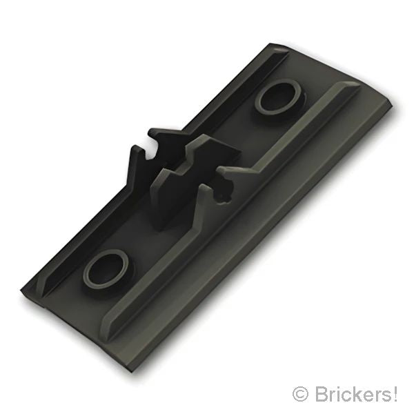 LEGO® パーツ 244026/4264133/6226636 ビークル スポイラー / プラウブレード 6 x 3 - ヒンジ：[Black / ブラック] 2440-026 