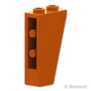 スロープ インバート 75° 2 x 1 x 3：[Dark Orange / ダークオレンジ]