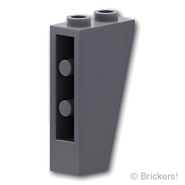 LEGO® パーツ 4226442/4500975 スロープ インバート 75° 2 x 1 x 3：[Dark Bluish Gray / ダークグレー] 2449-199 