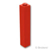 ブロック 1 x 1 x 5：[Red / レッド]