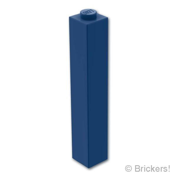 LEGO® パーツ 6595205 ブロック 1 x 1 x 5：[Dark Blue / ダークブルー] 2453b-140 