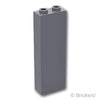 ブロック 1 x 2 x 5：[Dark Bluish Gray / ダークグレー]