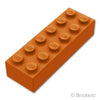 ブロック 2 x 6：[Dark Orange / ダークオレンジ]