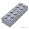 ブロック 2 x 6：[Light Bluish Gray / グレー]