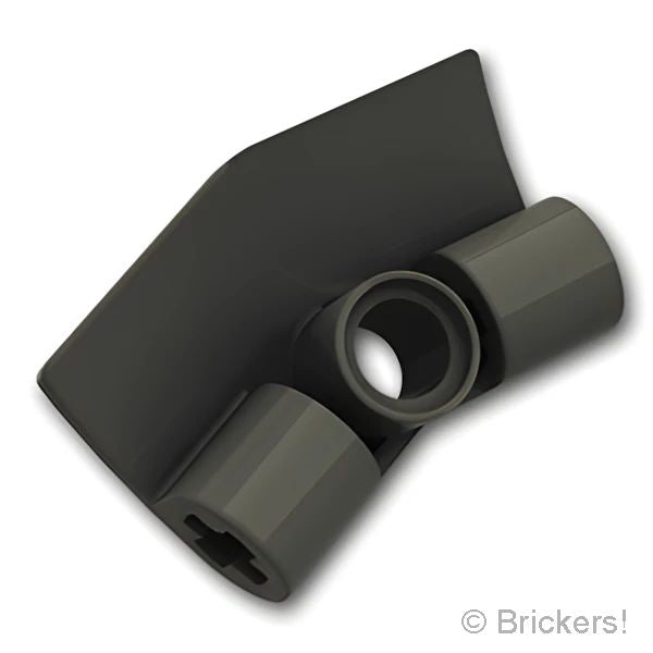 LEGO® パーツ 6408176/6510092 テクニック パネル カーブ #03 - 2 x 3 x 1 アングル 157.5°：[Black / ブラック] 2457-026 