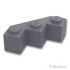 ブロック ファセット 3 x 3：[Dark Bluish Gray / ダークグレー]