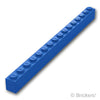 ブロック 1 x 16：[Blue / ブルー]