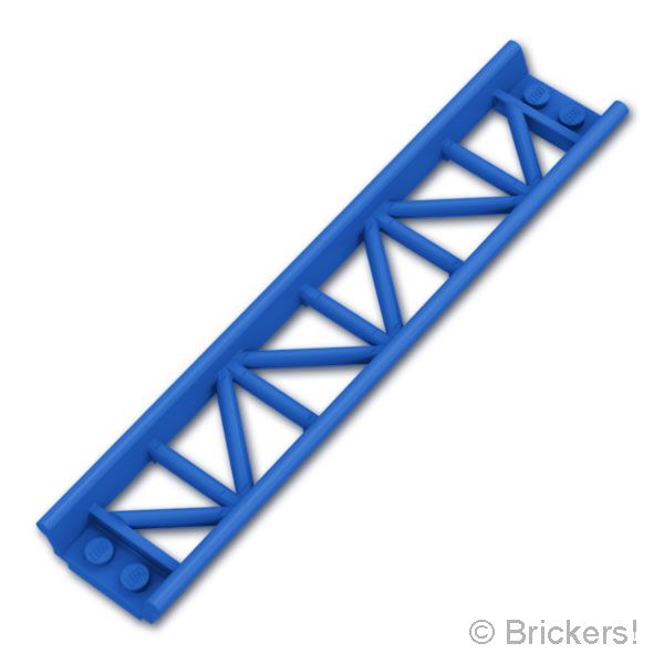 LEGO® パーツ - トレイン トラック ローラーコースター レール - ストレート 16L：[Blue / ブルー] 25059-023 