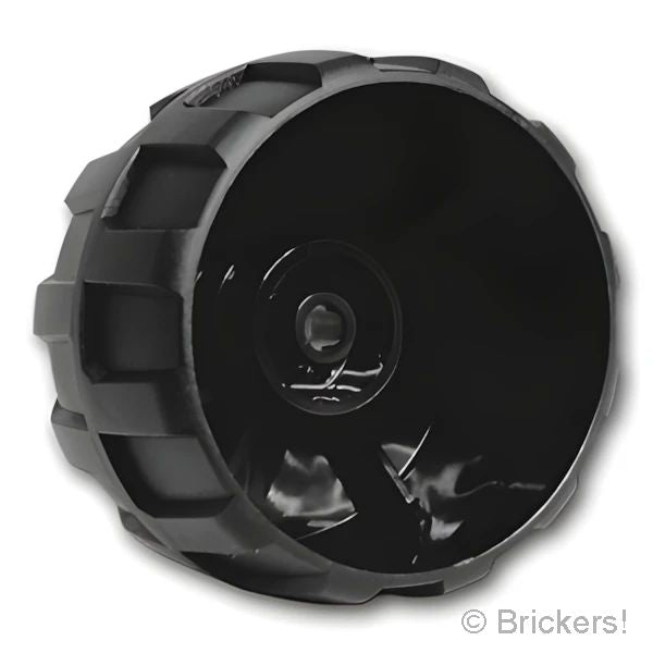 LEGO® パーツ 251526/4106929/6097664/6468516 ホイール ハード プラスチック 54mm x 30mm - ラージ / ピンホール ：[Black / ブラック] 2515-026 