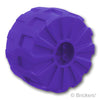 ホイール ハード プラスチック 54mm x 30mm - ラージ / ピンホール ：[Dark Purple / ダークパープル]