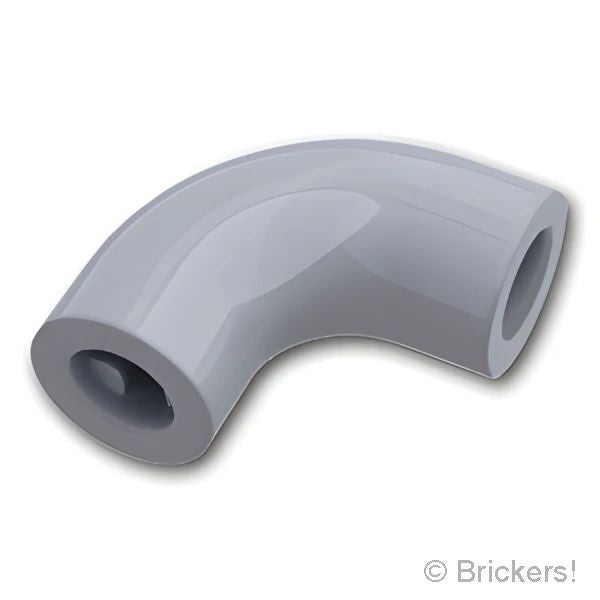LEGO® パーツ 6335563 ラウンド ブロック 1 x 1 - エルボー 90°軸穴：[Flat Silver / フラットシルバー] 25214-179 の商品ページ｜レゴ®パーツ バラ売りのブリッカーズ