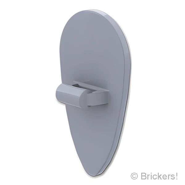 LEGO® パーツ 4225661/6417336 盾 - オボイド型：[Light Bluish Gray / グレー] 2586-194 