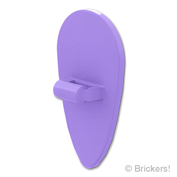 LEGO® パーツ 6492248 盾 - オボイド型：[Lavender / ラベンダー] 2586-325 
