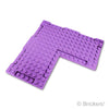 ブロック コーナー 16 x 16 x 2/3 - 7 x 7 - 1 x 4 インデント：[Md,Lavender / ミディアムラベンダー]